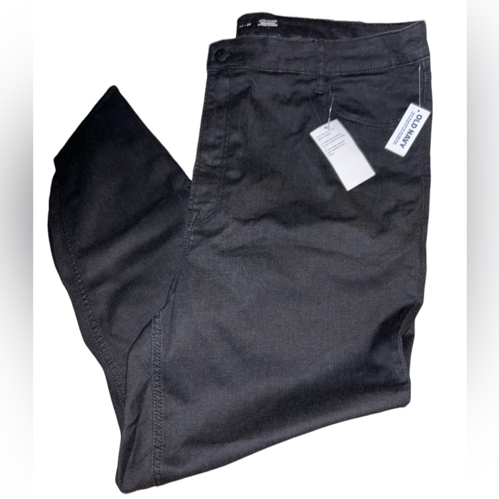 Old Navy Extra High Rise Black Skinny Jeans NWT